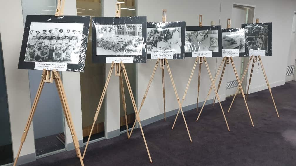 Exhibition at Indian Consulate