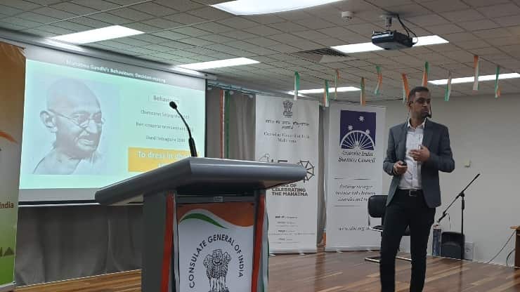 Exhibition at Indian Consulate