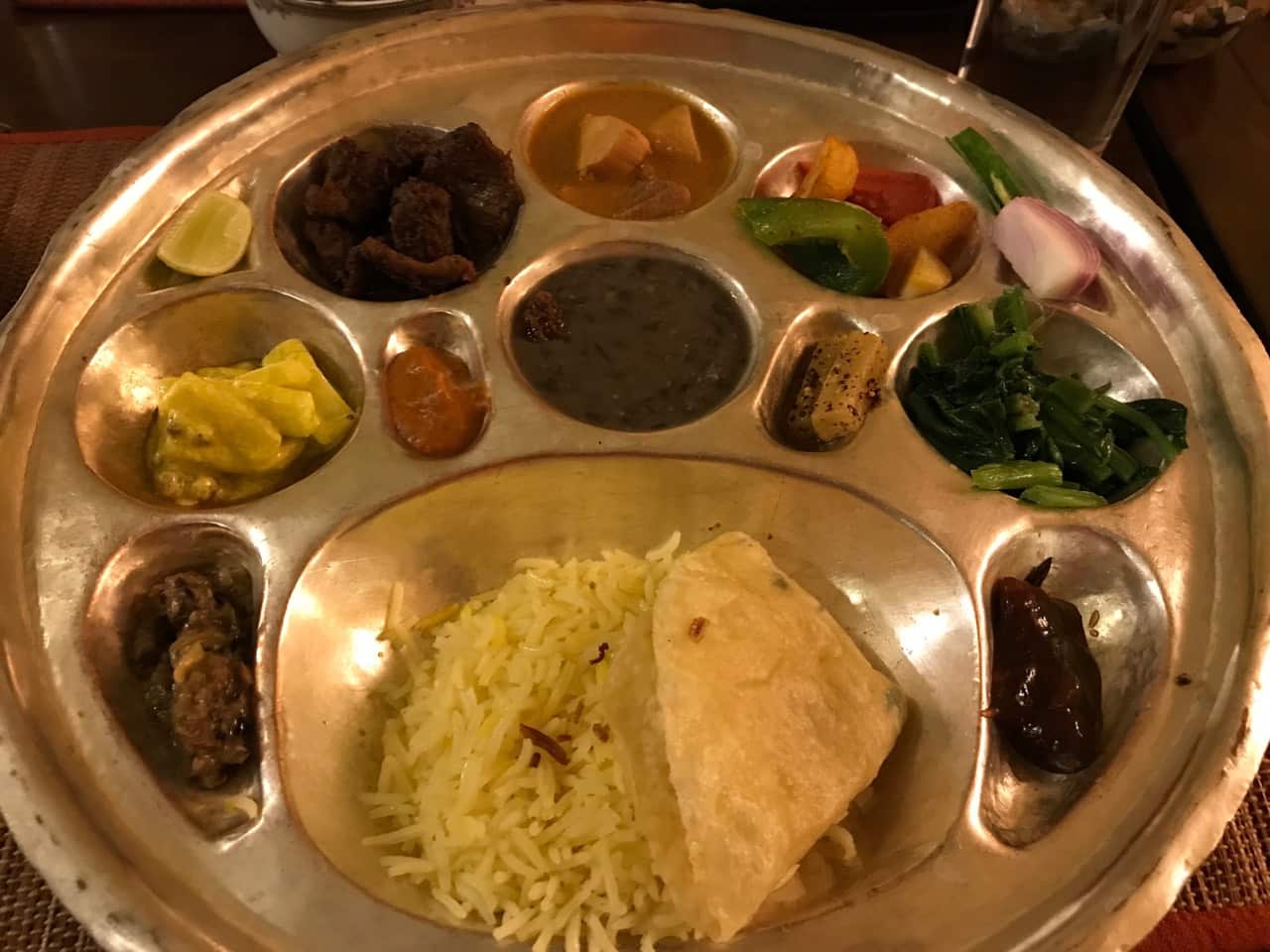 Dal Bhat Thali