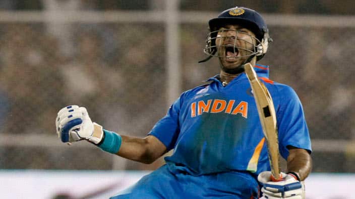 Indian cricketer Yuvraj Singh