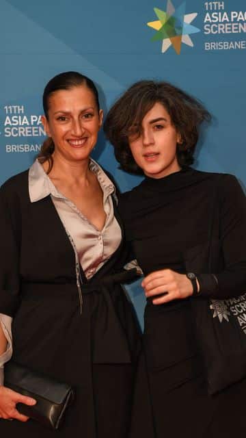 APSA2017 Nata MURVANIDZE (Scary Mother) Best Performance by an Actress Winner & Ana URUSHADZE (Scary Mother) Jury Grand Prize