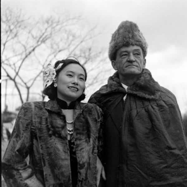 Anna Chan Chennault and World War II hero Claire Lee Chennault