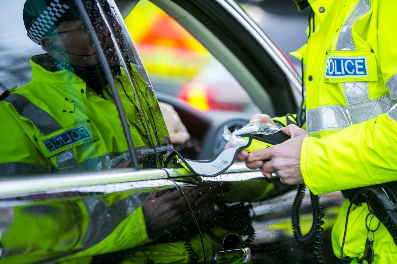 Police officers are in support of the new tough laws against drink driving.