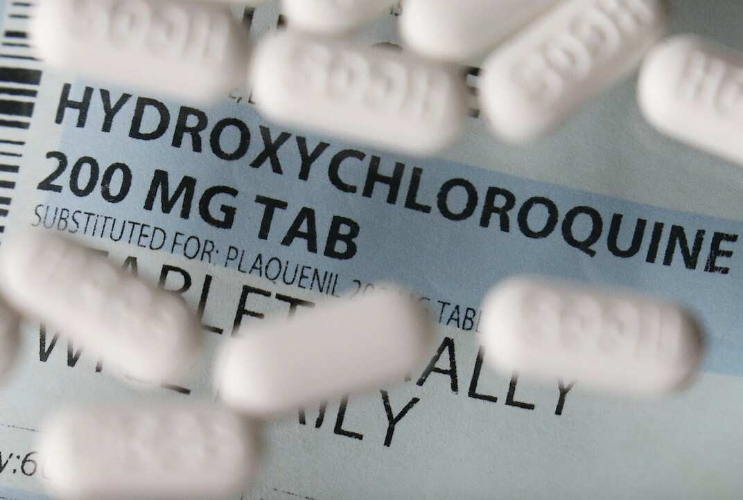 Hydroxychloroquine tablets.