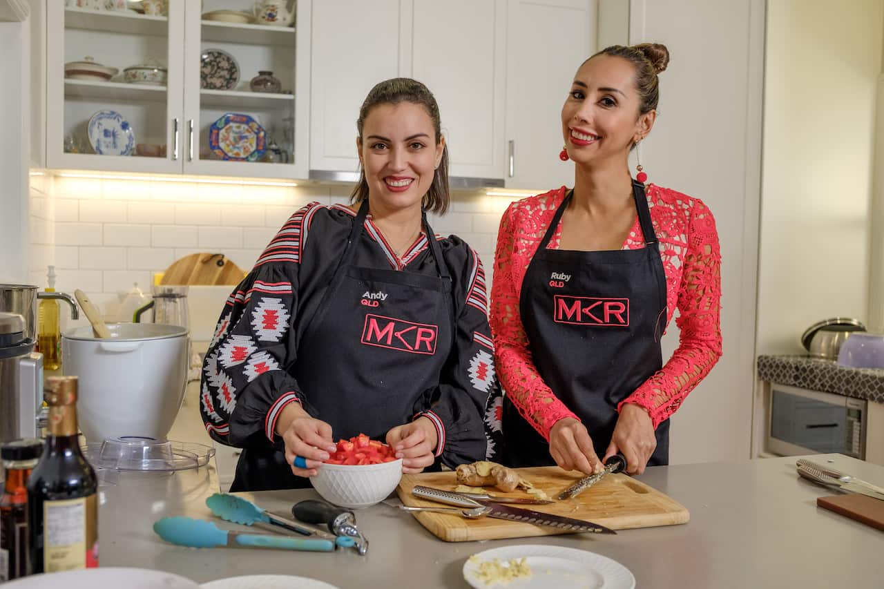 MKR team Andy and Ruby.