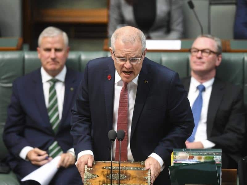 Prime Minister Scott Morrison.