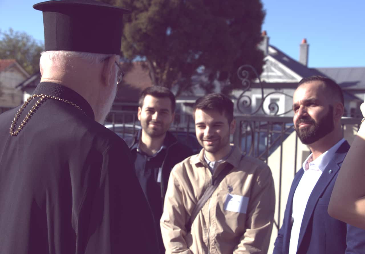 At Melbourne's Youth Conference, in the suburb of Oakleigh. 