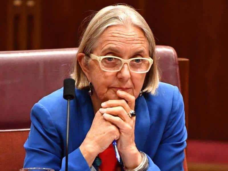 Greens Senator Lee Rhiannon during Question Time in December.