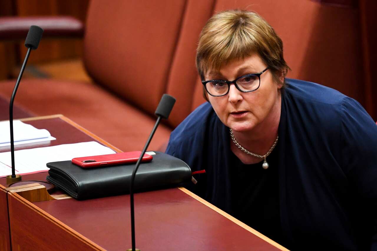 Senator Linda Reynolds addressed the reports in the Senate on Monday.