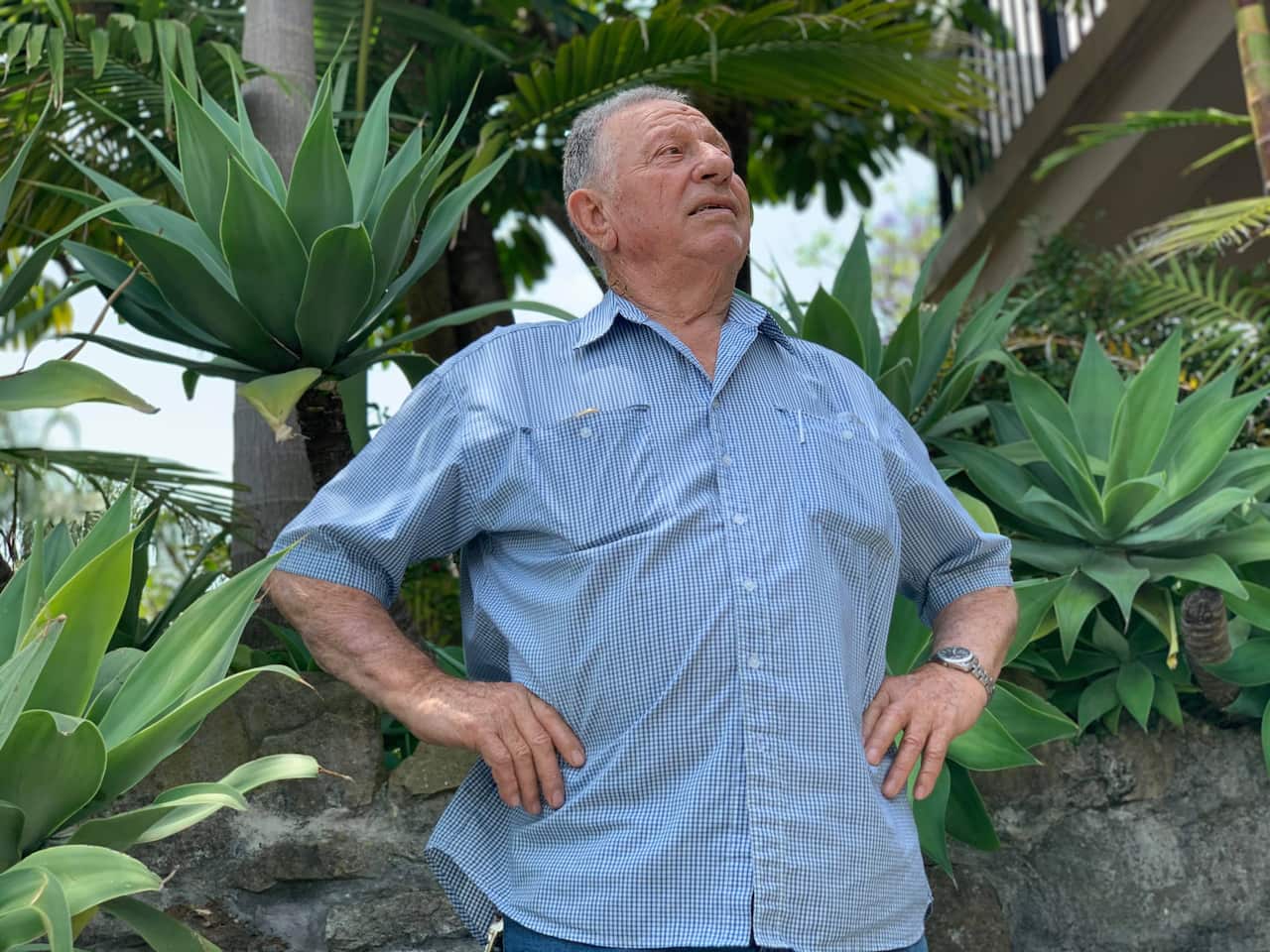 Retired wreslter Antonios Kontellis