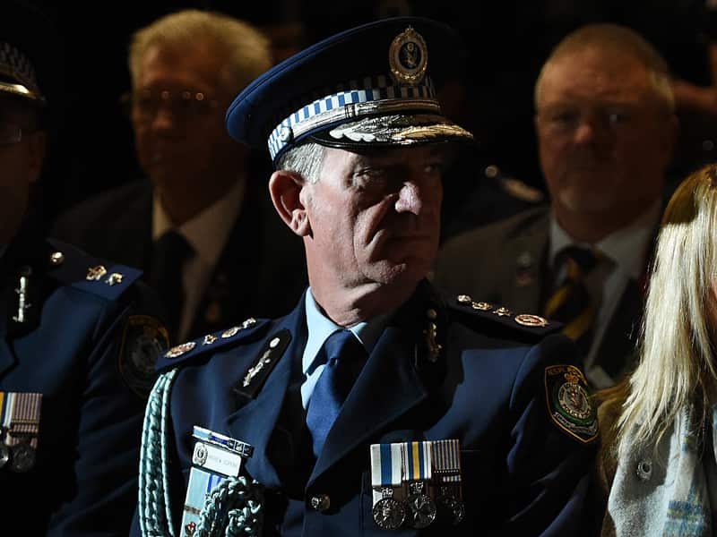 NSW Police Commissioner Andrew Scipione