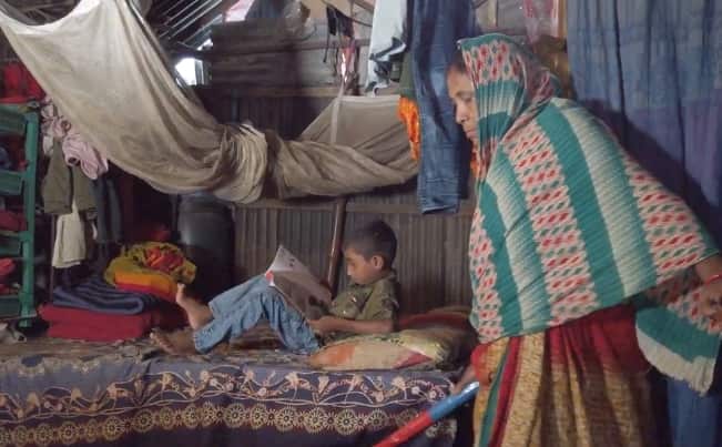 Laila worked as a maid in three houses before the pandemic.