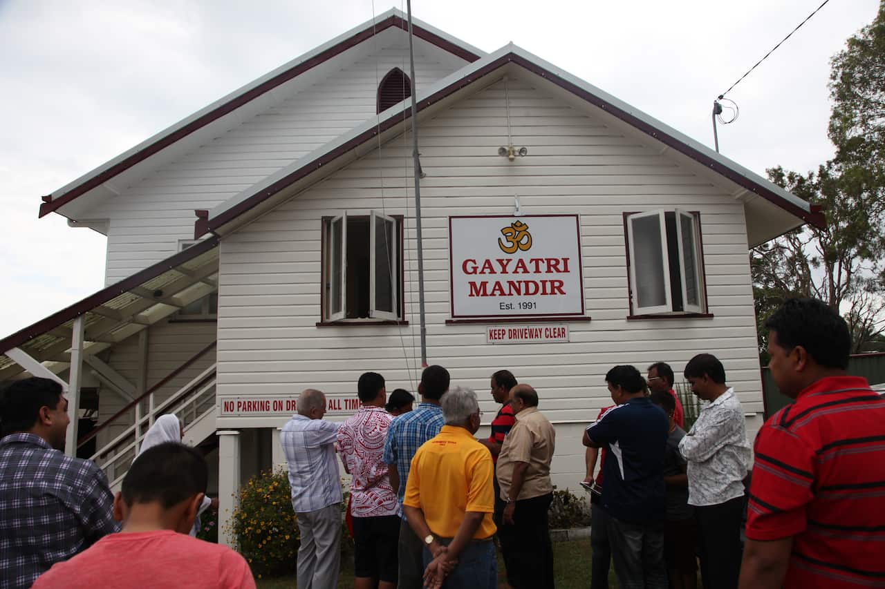 The Gayatri Mandi Hindu temple in Boondall.