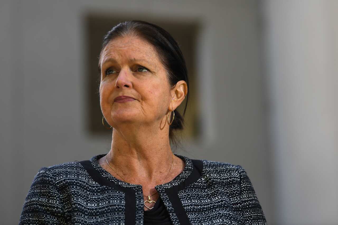 Australian Council of Social Service (ACOSS) CEO Cassandra Goldie at Parliament House in Canberra.