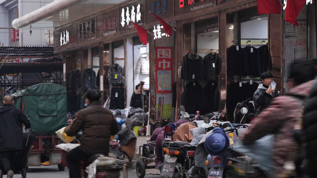 The Hanzheng Road Wholesale Market