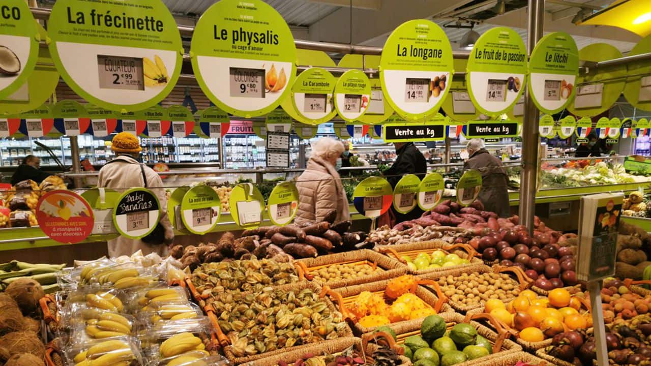 French supermarkets only want French vegetables