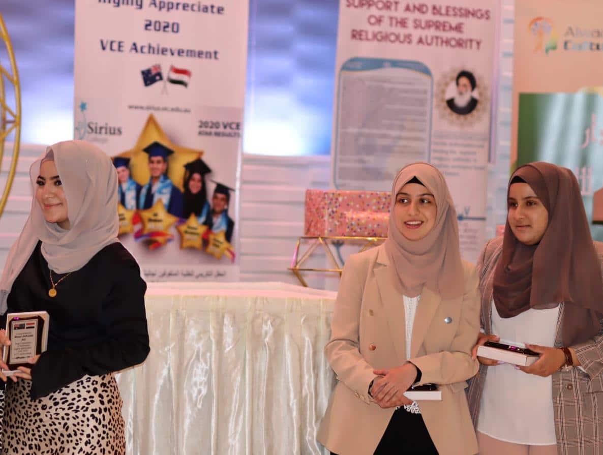 Russel Al-Rubaeiy with colleagues 