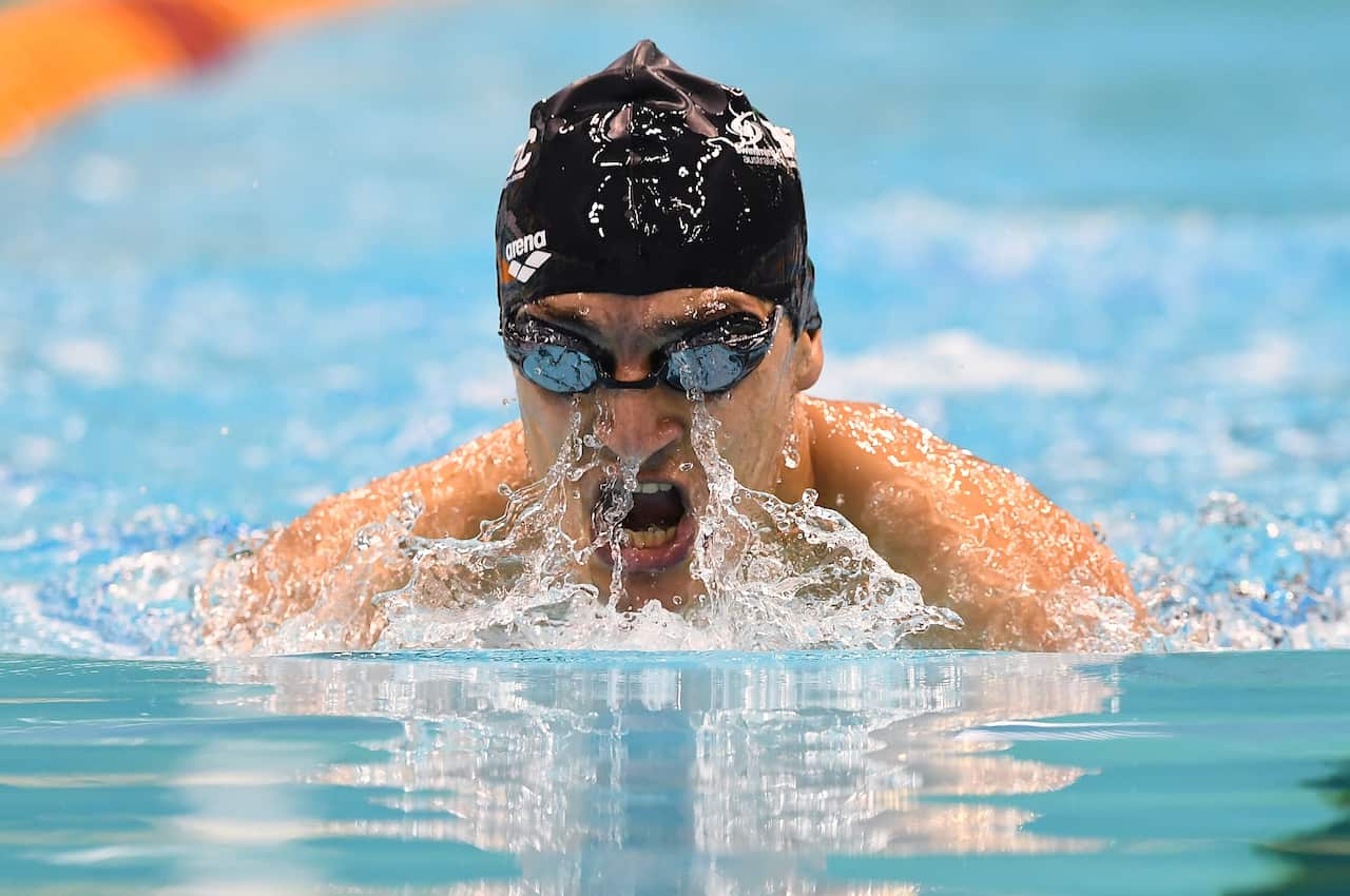 Ahmed Kelly in action. 