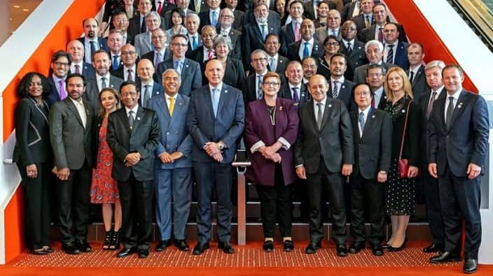 From the International Summit «No money for terror» for the terror finance. 