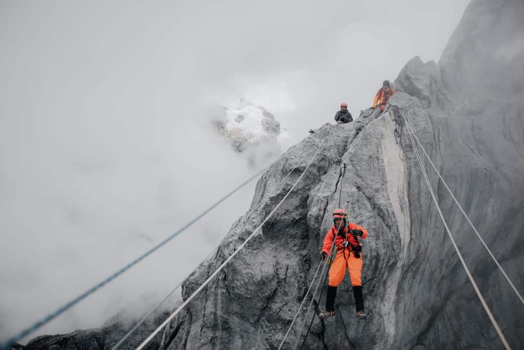 Mountain climbing is the focus of activities in Negeri Dongeng.