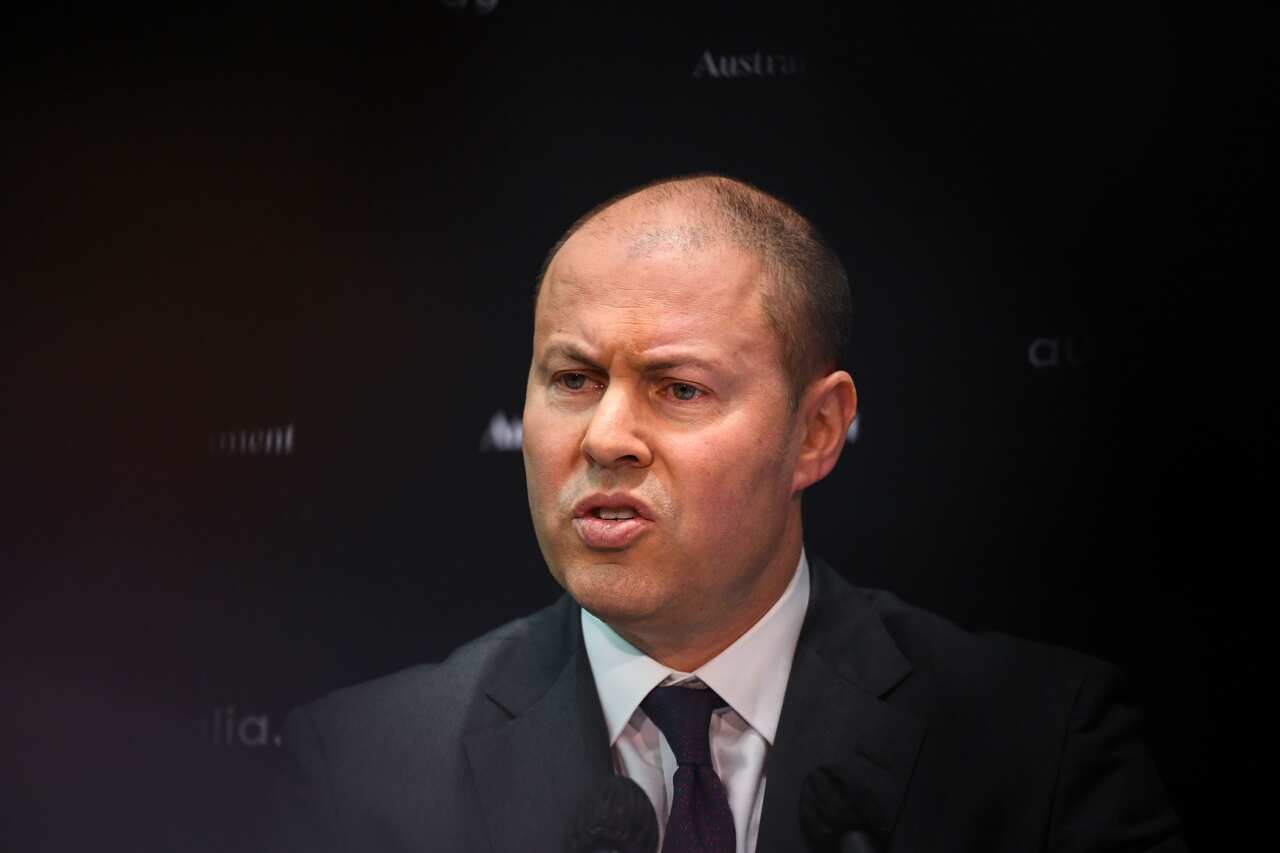 Treasurer Josh Frydenberg.