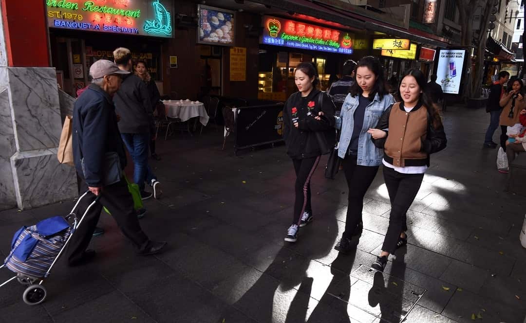 Mandarin is now the most spoken language, other than English in Sydney. 