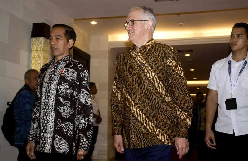 The PM was in Bali as part of two-day meeting focusing on generating commitments and taking actions to maintain the sustainability of our oceans.