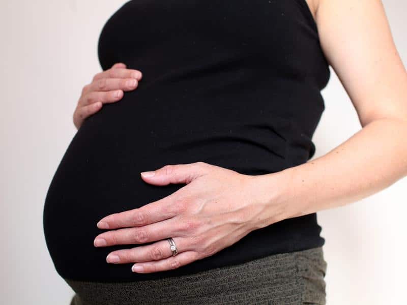 Image of a pregnant woman.