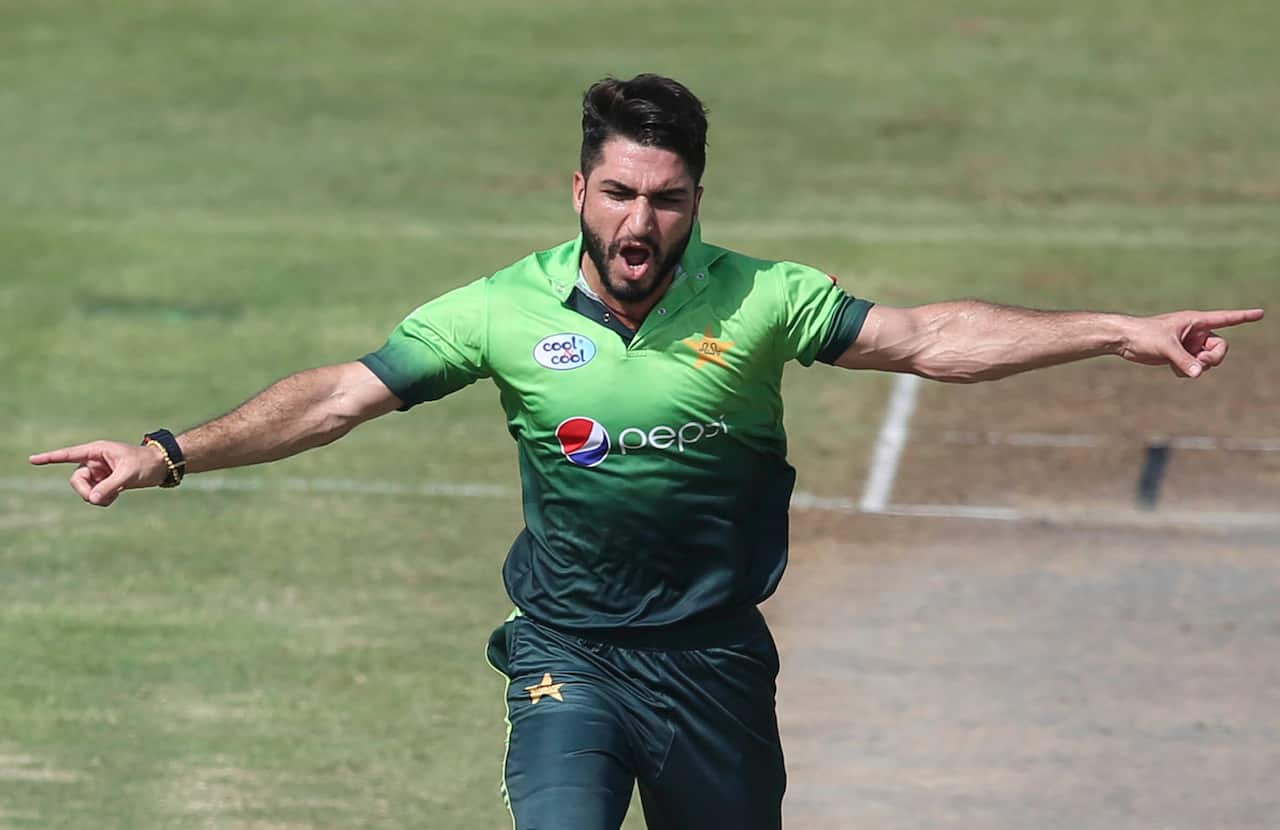 Pakistan's Usman Khan Shinwari.