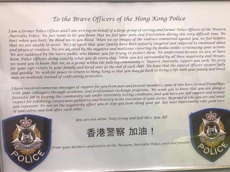 WA POLICE REFUTE FAKE “LETTER OF SUPPORT” CIRCULATING ON SOCIAL MEDIA