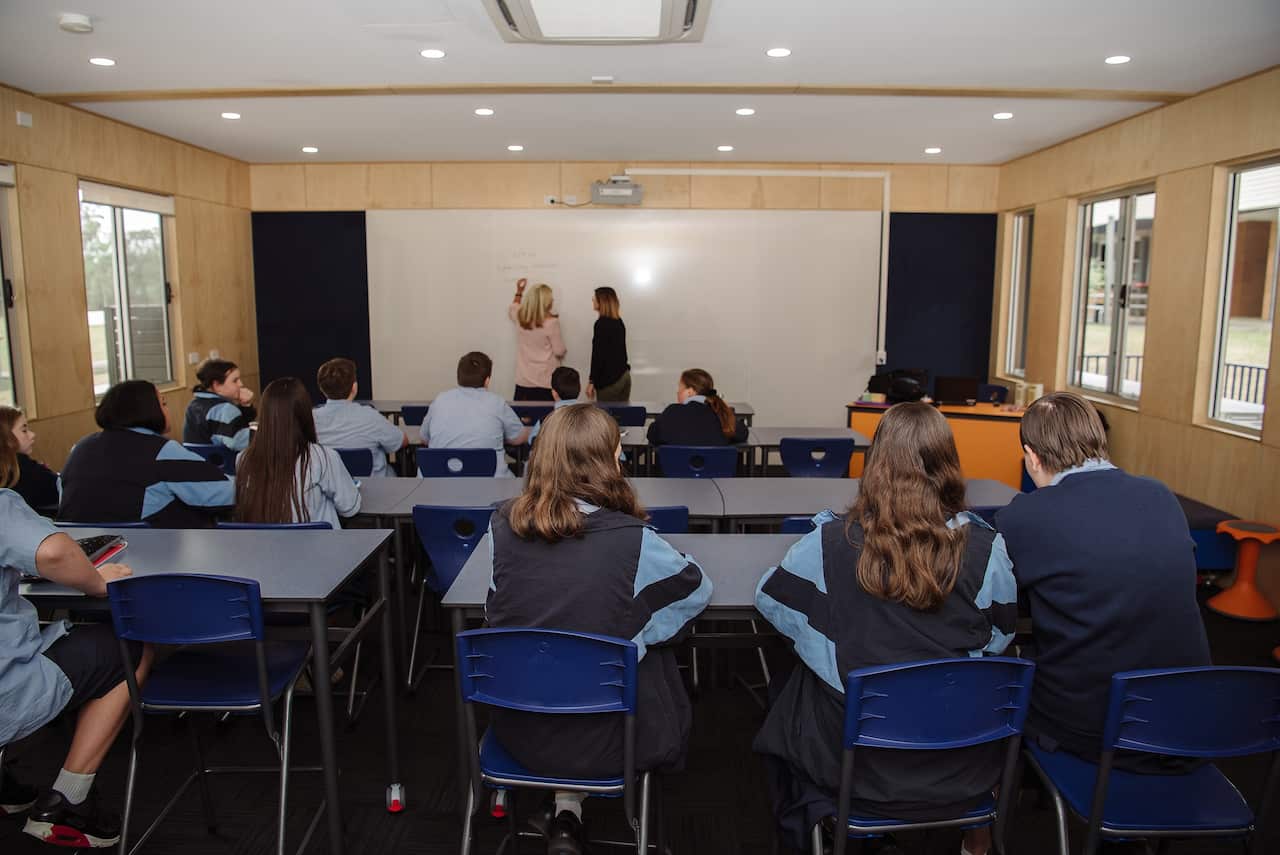 The maths skills of Australian students have gone backwards, compared to international counterparts.