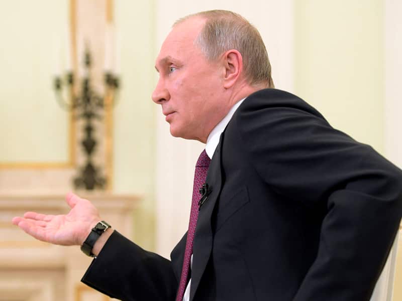 Russian President Vladimir Putin