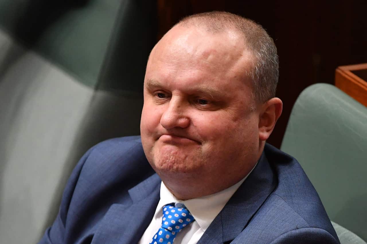 Jason Wood during Question Time in the House of Representatives at Parliament House