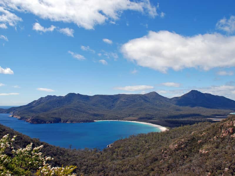 Wineglass Bay on Tasmania's Freycinet