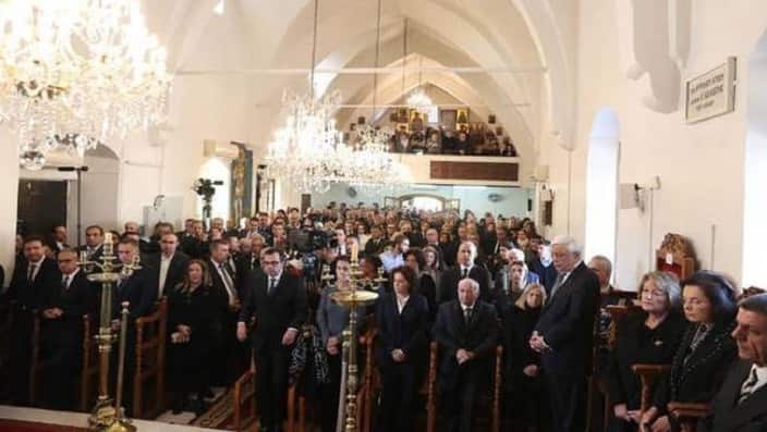 Memorial service for late former president of the Republic of Cyprus, Tassos Papadopoulos