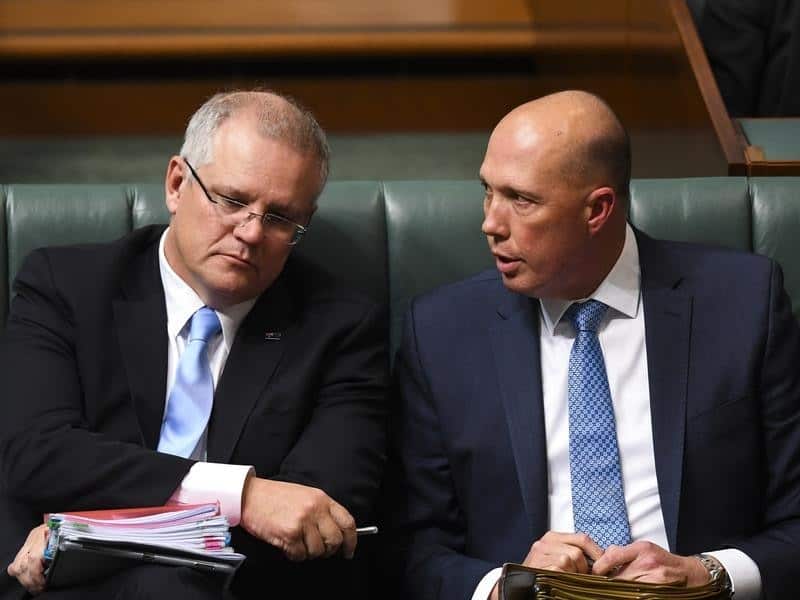 Prime Minister Scott Morrison says Peter Dutton was within his powers to grant visas for au pairs.