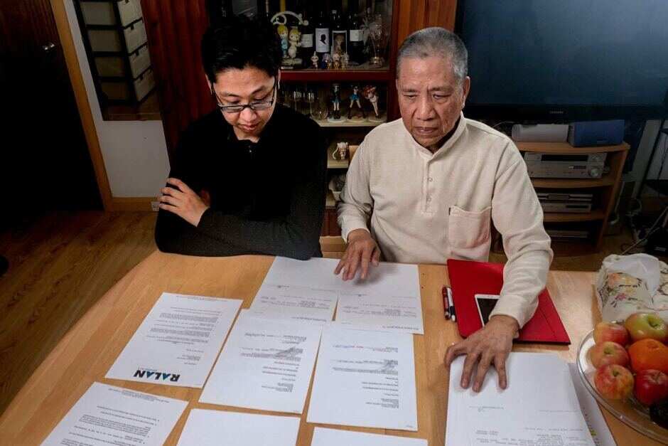 Ralan investors Aaron Huang and his father Ben are set to lose hundreds of thousands of dollars.