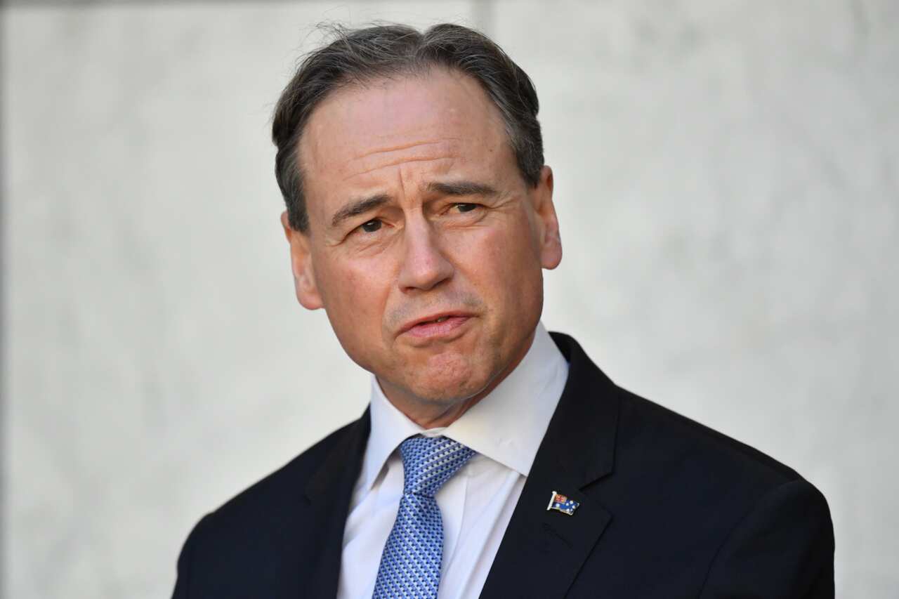 Minister for Health Greg Hunt