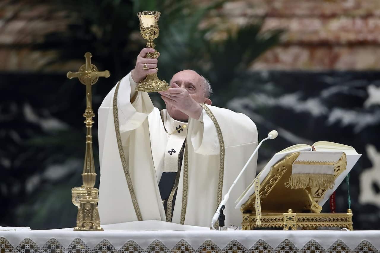 Stressing that health is an international issue, Pope Francis appeared to criticise so-called vaccine nationalism.