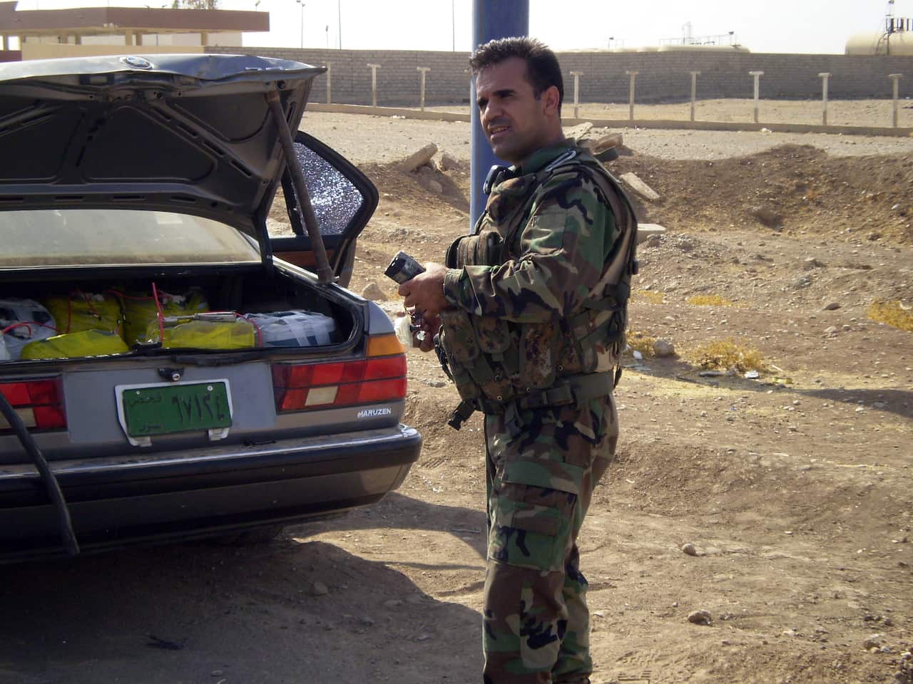 Fakhir Berwar had been a 'Peshmarga' -- a 'Freedom Fighter' --  in the Iraqi army since he was 16-years-old.