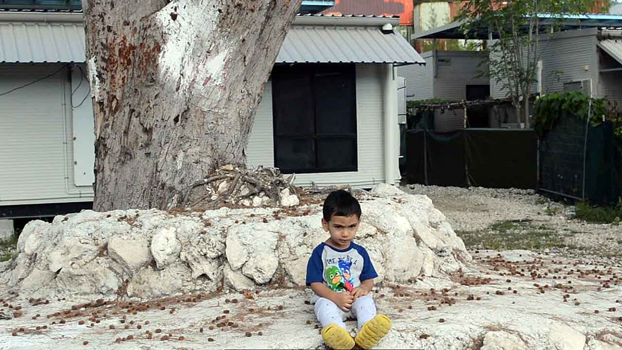 The Morrison government plans to get every asylum-seeker child off Nauru by the end of the year.