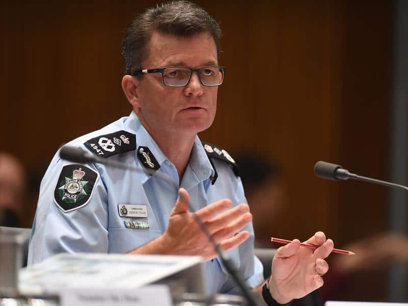 AFP Commissioner Andrew Colvin