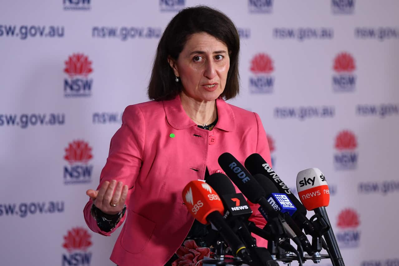 NSW Premier Gladys Berejiklian gives a COVID-19 update.