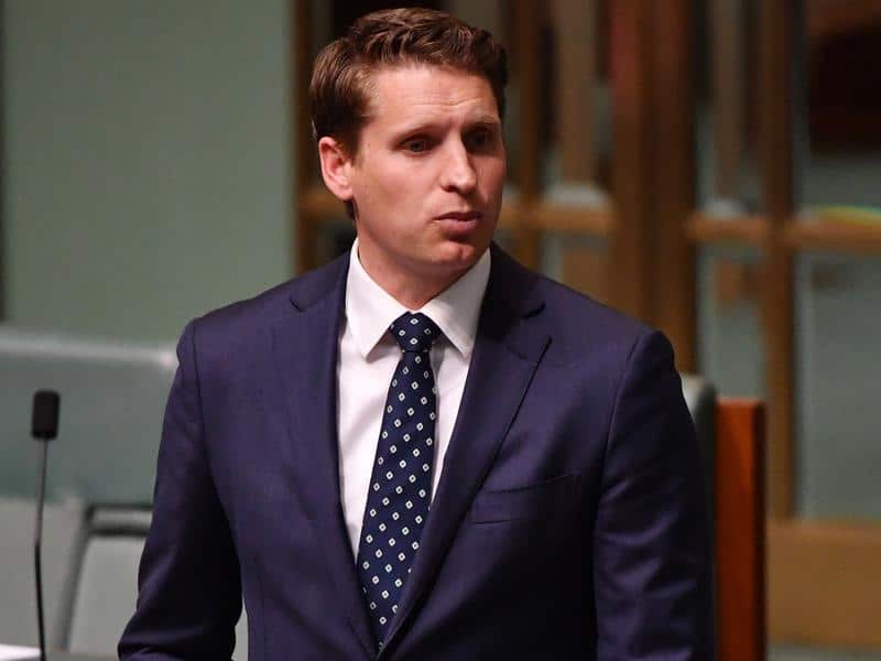 Liberal Member for Canning Andrew Hastie in Parliament House.