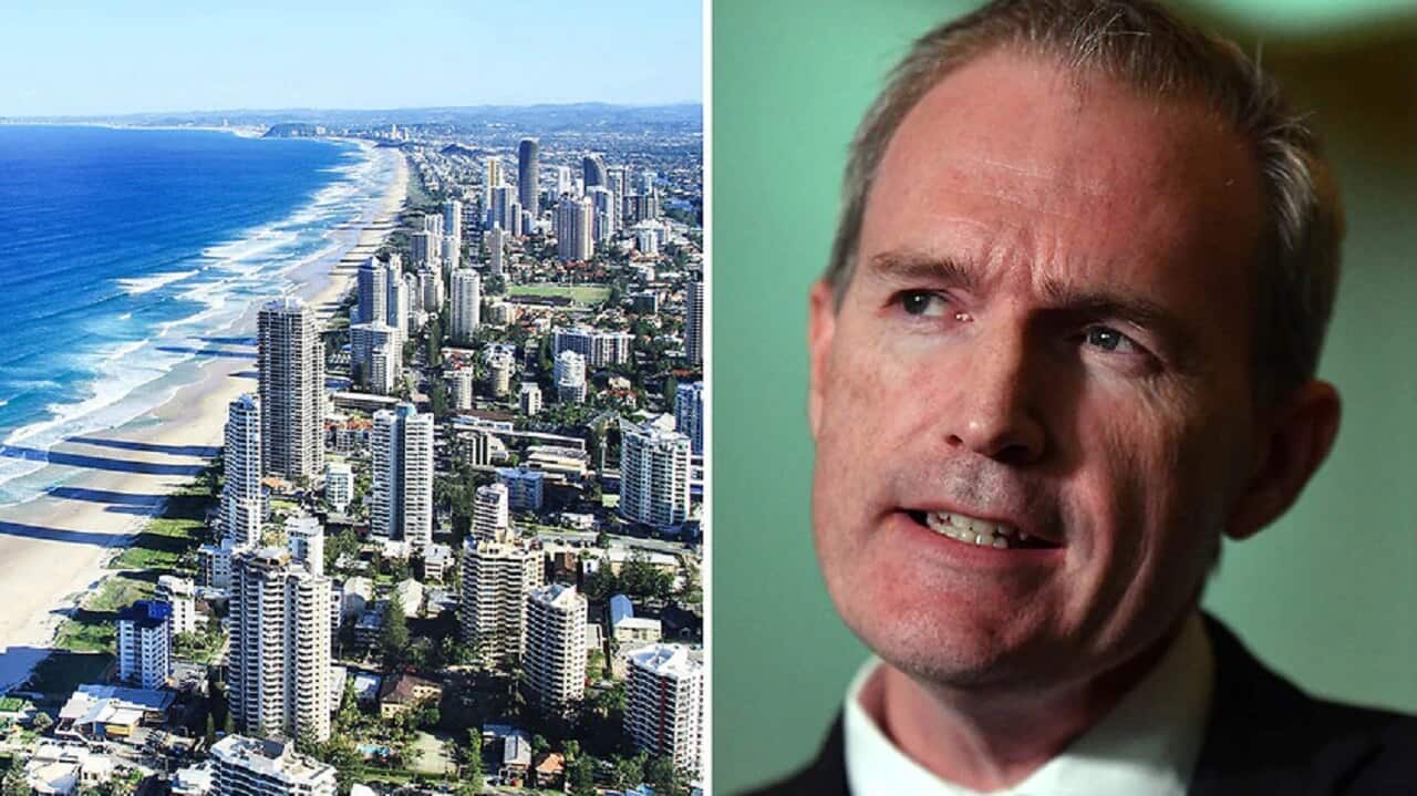Immigration Minister David Coleman announced the Gold Coast (pictured) and Perth will be reclassified in an effort to attract regional migrants.