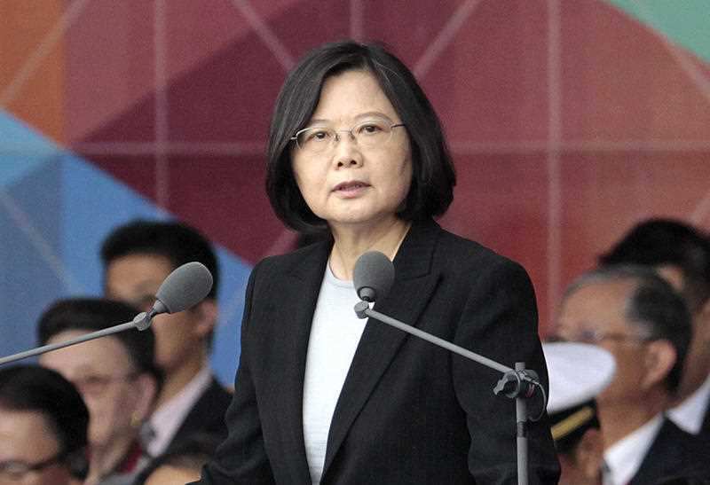 Taiwan's President Tsai Ing-wen.