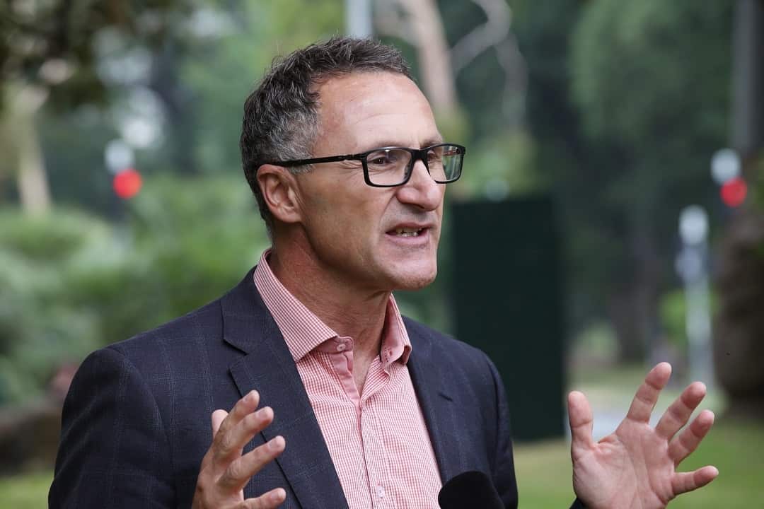 Australian Greens leader Richard Di Natale says the Greens would work with a Shorten government. 
