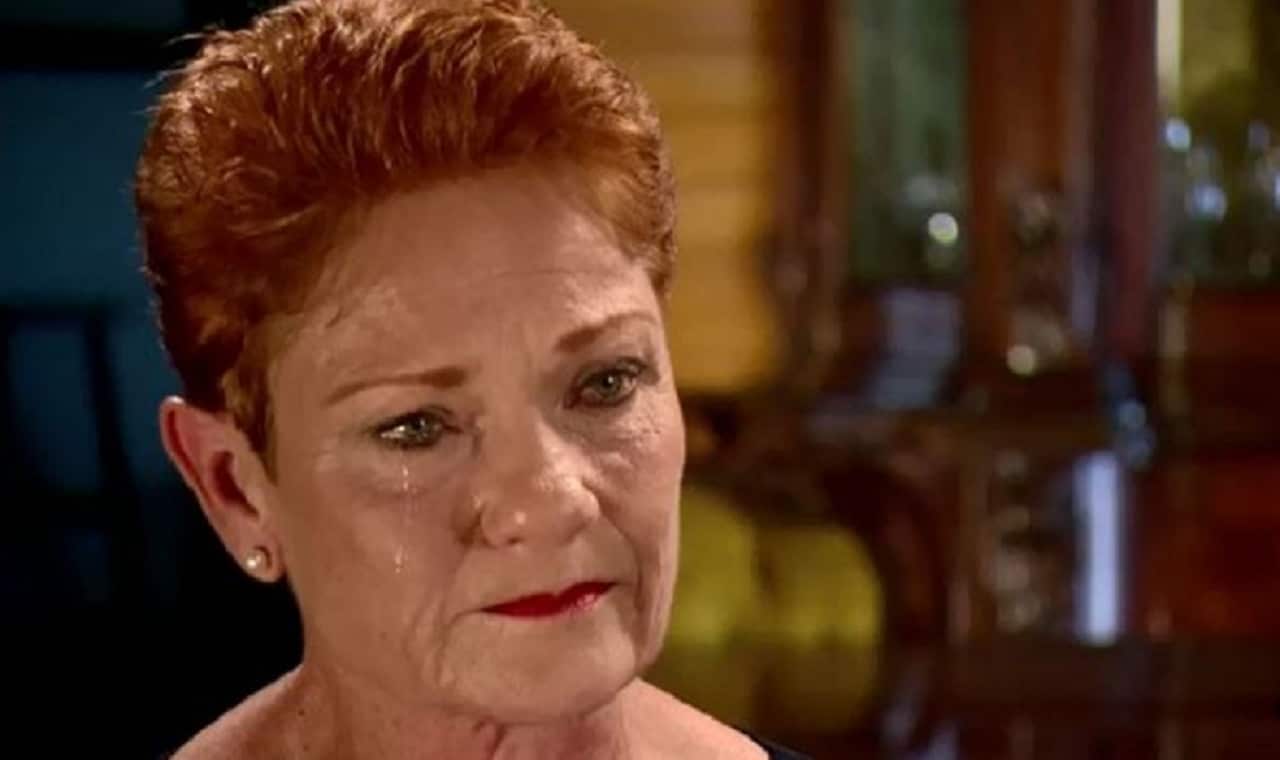 Ms Hanson on A Current Affair.