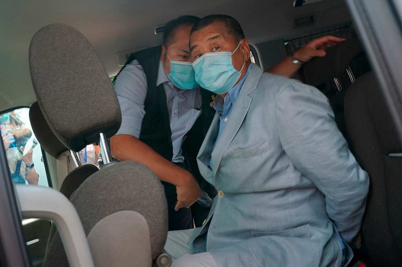 Lai was arrested Monday on suspicion of collusion with foreign powers in the highest-profile use yet of the new national security law 