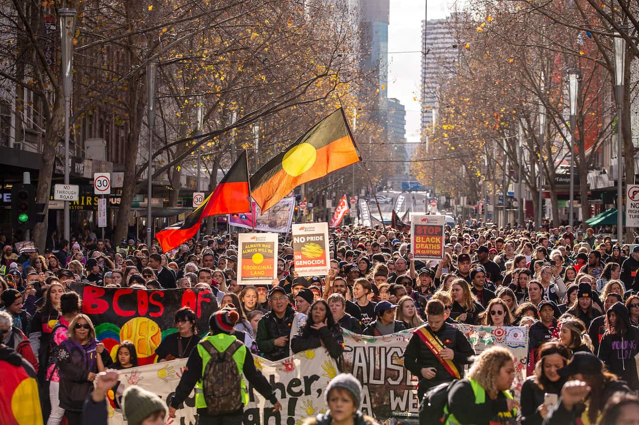 PHOTO: NAIDOC Week 2018 March in Melbourne